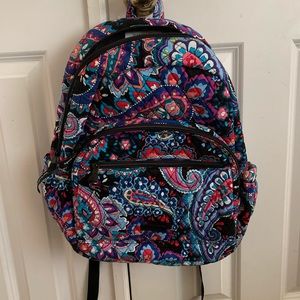 Vera Bradley Essential Backpack Haymarket Paisly